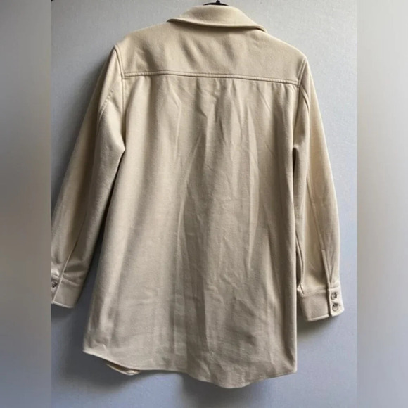 PGD from Plenty cream colour thick cotton oversized shacket Sz L - Picture 2 of 8
